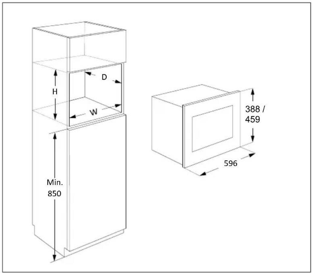 AEG MBE2657DEM - INSTALLATION - 1