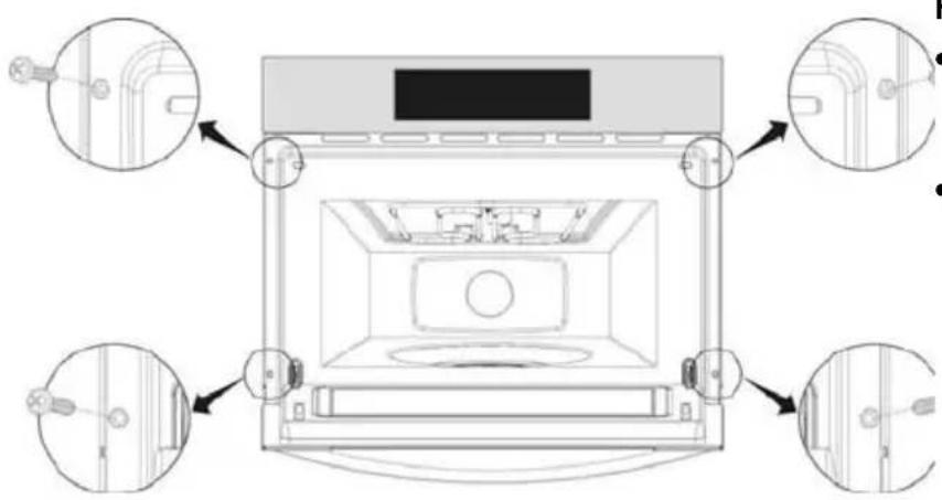 ELECTROLUX EMC38915X - Dimensions pour l'installation du four - 3