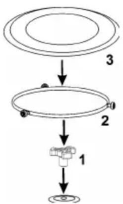 ELECTROLUX EMC38915X - ATTENTION : LE FOUR DOIT ÊTRE OBLIGATOIREMENT RELIÉ À LA TERRE. - 1