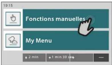 BAUKNECHT EMEK11 F545 - SÉLECTIONNER UNE FONCTION - 1