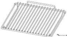 BAUKNECHT EMEK11 F545 - GRILLE MÉTALLIQUE - 1