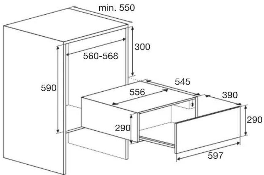 ASKO ODW8328G - Encastrement - 2