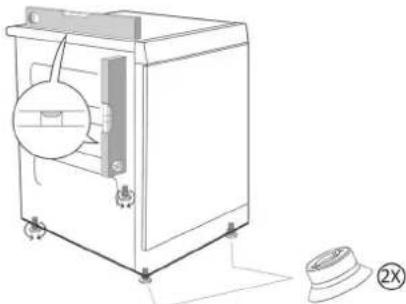 ASKO TDC145HP - Montage: - 4