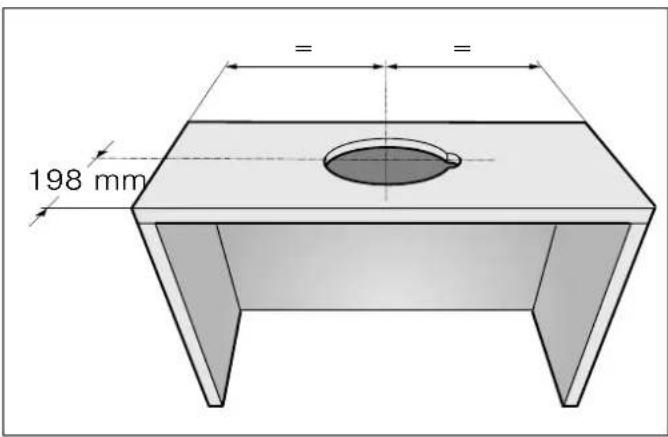 GAGGENAU AF200160 - Medidas do aparelho e distâncias de segurança - 1