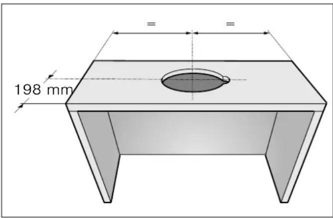 GAGGENAU AF200160 - Dimensions de l'appareil et distances de sécurité - 1