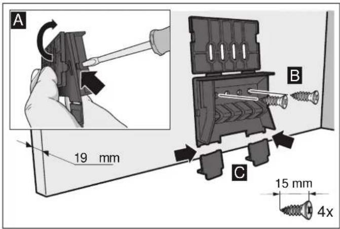 GAGGENAU AF200160 - Body wall thickness: 19 mm - 1