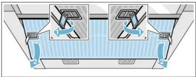 GAGGENAU AF200160 - Metallfettfilter ausbauen - 2