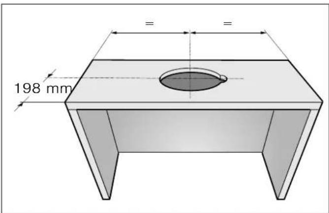GAGGENAU AF210191 - Gerätemaße und Sicherheitsabstände - 1