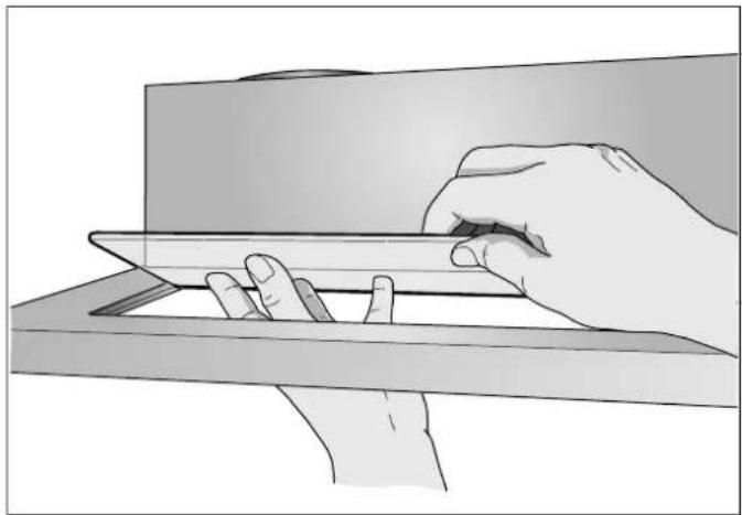 GAGGENAU AF210191 - Retirer le filtre métallique à graisse - 3