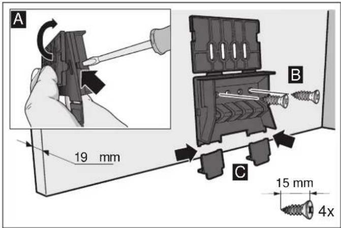 GAGGENAU AF210191 - Épaisseur de paroi du corps : 19 mm - 1