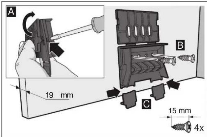 GAGGENAU AF210191 - Espessura da parede do corpo: 19 mm - 1