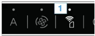 GAGGENAU AW270192 - Folgen Sie den Anweisungen in Schritt 2.2 nur, wenn Sie die App dazu auffordert. Die folgenden Schritte beschreiben die Bedienung am Hausgerät. - 1