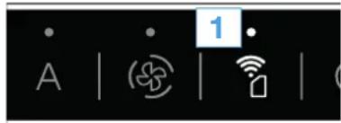 GAGGENAU AW270192 - Étape 2.1: connecter la hotte aspirante au réseau domestique avec WPS - 1