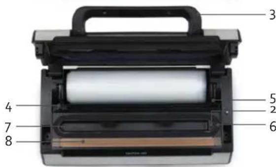 DOMO DO331L - CONFEZIONARE IN SACCHETTI CON IL TASTO PULSE VACUUM - 2