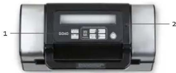 DOMO DO331L - CONFEZIONARE IN SACCHETTI CON IL TASTO PULSE VACUUM - 1