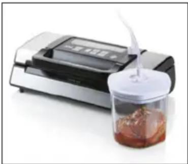 DOMO DO331L - MARINATING IN THE FOOD CONTAINER - 1