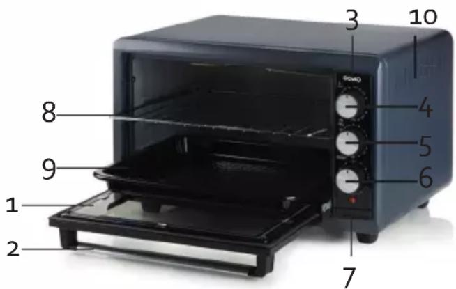 DOMO DO518GO - BEZPEČNOSTNÍ POKYNY - 1