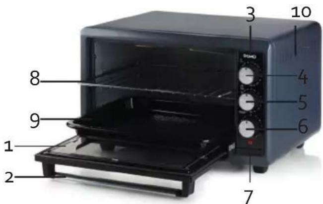 DOMO DO518GO - PARTS - 1