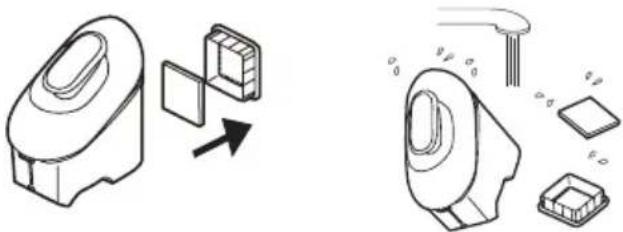 DOMO DO223S - DEPOSITO DE POLVO Y FILTROS - 3