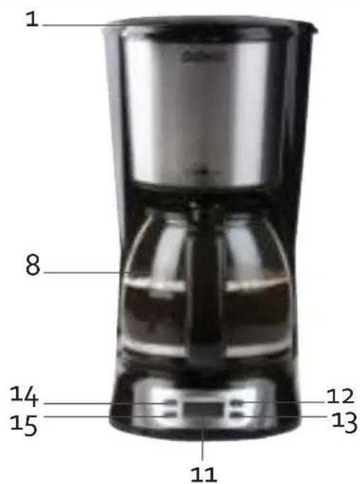 DOMO DO708K - PARTS - 1