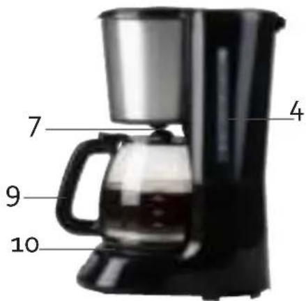 DOMO DO708K - PIEZAS - 3