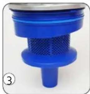 DOMO DO7290S - STOFRESERVOIR LEEGMAKEN EN REINIGEN - 5