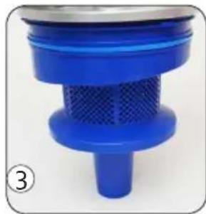 DOMO DO7290S - VUOTARE EPULIRE IL SERBATOIO DELLA POLVERE - 5