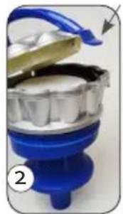 DOMO DO7290S - VUOTARE EPULIRE IL SERBATOIO DELLA POLVERE - 3