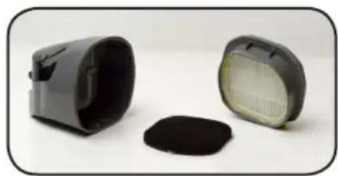 DOMO DO213SV - Limpiar el deposito de polvo: - 3