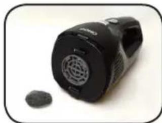 DOMO DO213SV - Reinigung des Staubbehalters: - 3