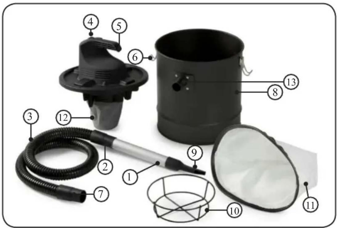 DOMO DO232AZ - ONDERDELEN - 1