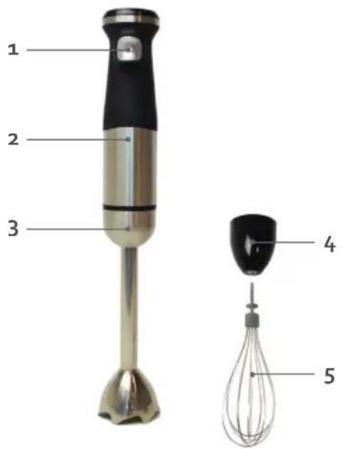 DOMO DO9180M - ONDERDELEN - 1