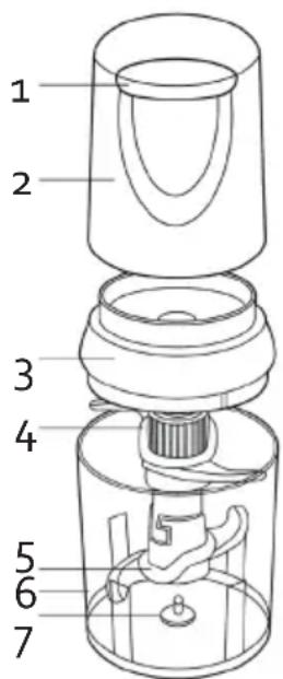 DOMO DO9192MC - PIEZAS - 1