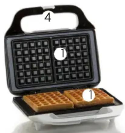 DOMO DO9133W - DESCRIPTION DES ELEMENTS - 1