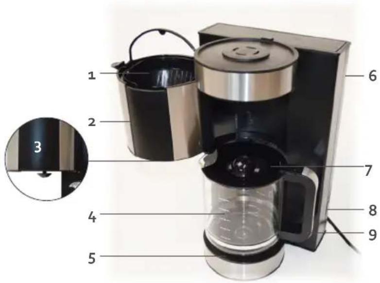 DOMO DO704K - TEILE - 1