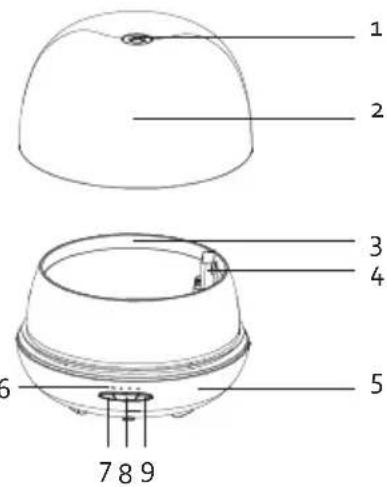 DOMO DO9216AV - PIEZAS - 1