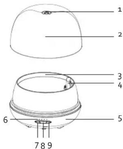DOMO DO9216AV - ONDERDELEN - 1