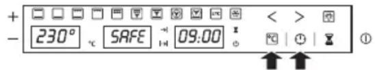 ELECTROLUX EOK68600 - Función de bloqueo para niños - 1