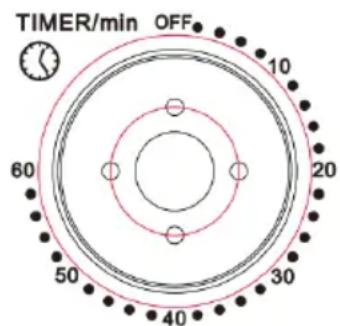 Klarstein Mini 10030101 - Selettore di funzione - 1
