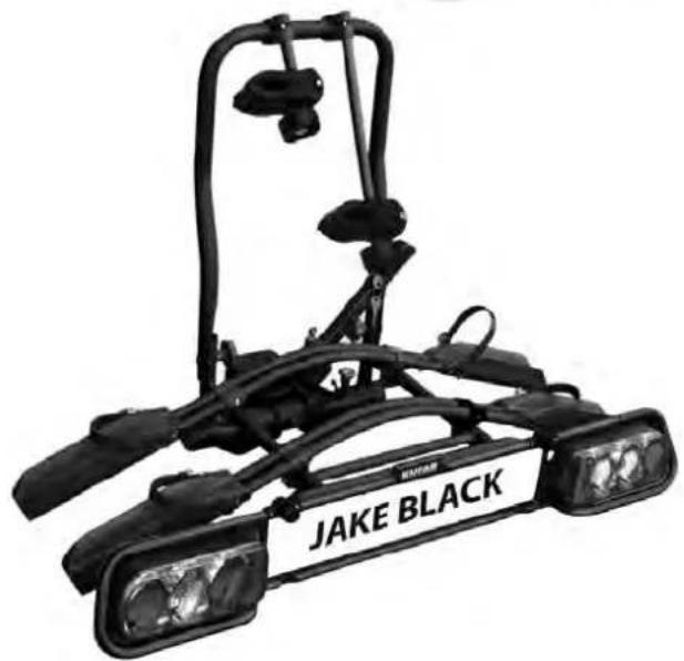 Eufab Jake White - Fahrtradträger für die Anhängerkupplung - 3