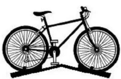 Eufab Jake Black - Securing Bicycles on the Bicycle Rack - 1