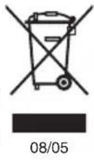 ECG VP 3120 S - Smaltimento di apparecchiature elettriche ed elettroniche (valido per i paesi membri dell'Unione Europea e per altri paesi europei con unsystema di riciclo implementato) - 1