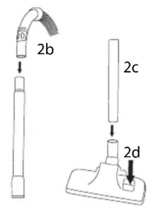 ECG VP 3120 S - UTILISATION DE L'ASPIRATEUR - 3