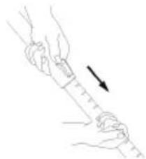 ECG VP 3143 S - Montaż rury teleskopowej oraz akcesoriów - 2