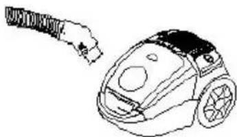 ECG VP 3143 S - Connect and disconnect hose - 1