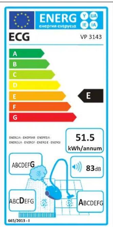ECG VP 3143 S - Hinweis: - 1