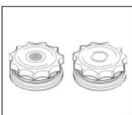 KELVINATOR LS KD 741 - Indicator del llenado de sal - 1