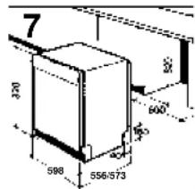 KELVINATOR LS KD 741 G - Encastrement (Installation sous un plan de travail) - 3