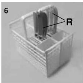 KELVINATOR LS KD 741 G - panier inférieur (fig. 5) - 1