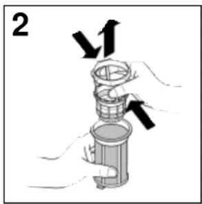 KELVINATOR LS KD 741 G - Limpieza del filtró - 2